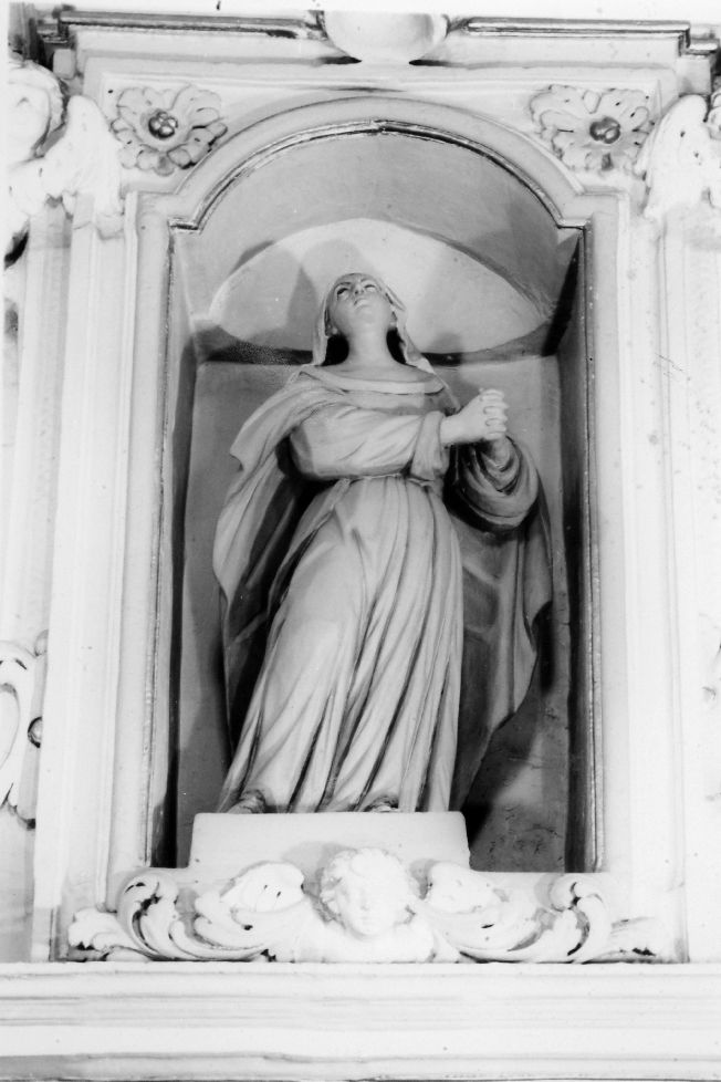 Madonna (statua) - ambito Italia meridionale (secc. XVIII/ XIX)