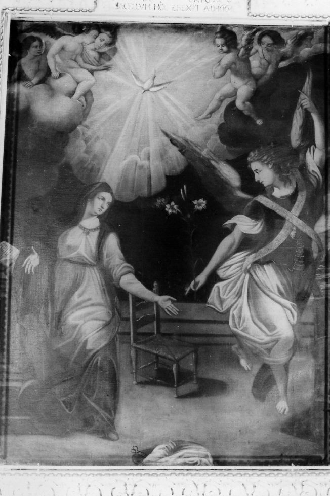 Annunciazione (dipinto) - ambito Italia meridionale (secc. XVIII/ XIX)