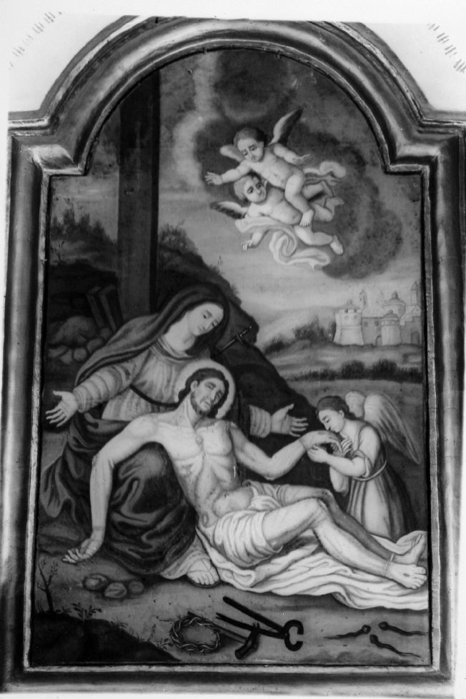 Madonna Addolorata (dipinto) - ambito Italia meridionale (secc. XVIII/ XIX)