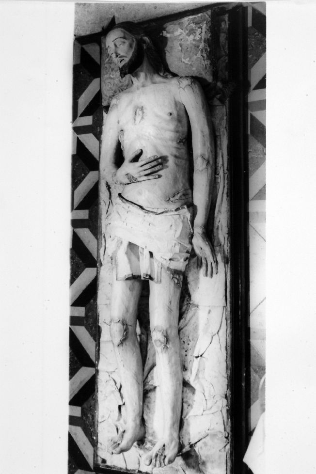 Cristo deposto dalla croce (scultura) - ambito Italia meridionale (secc. XVIII/ XIX)