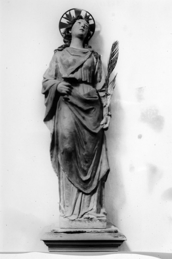 Santa Lucia (statua) - ambito Italia meridionale (seconda metà sec. XIX)