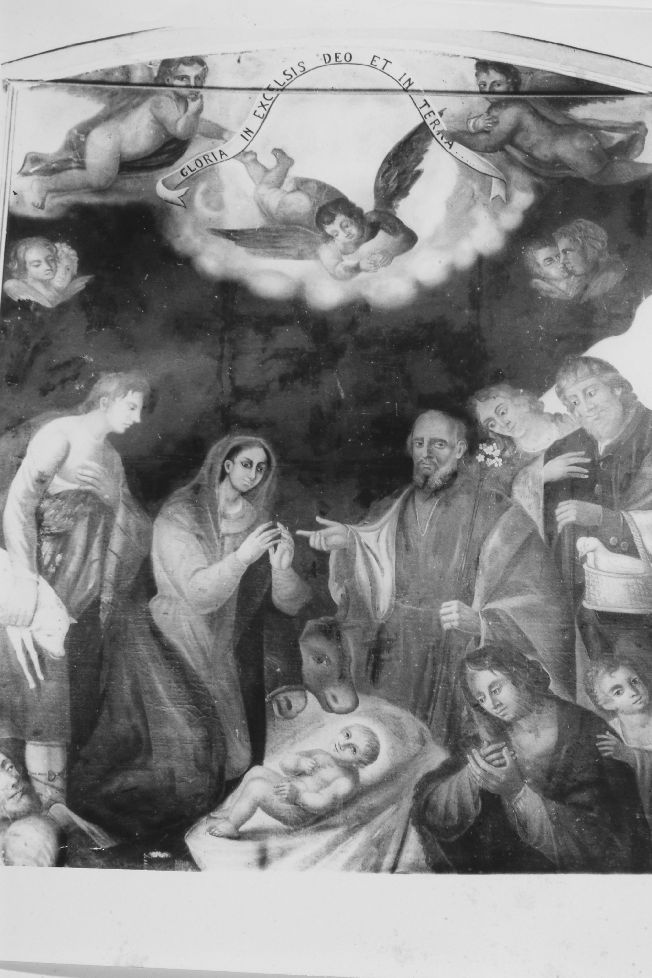natività di Gesù (dipinto) - ambito Italia meridionale (sec. XVIII)