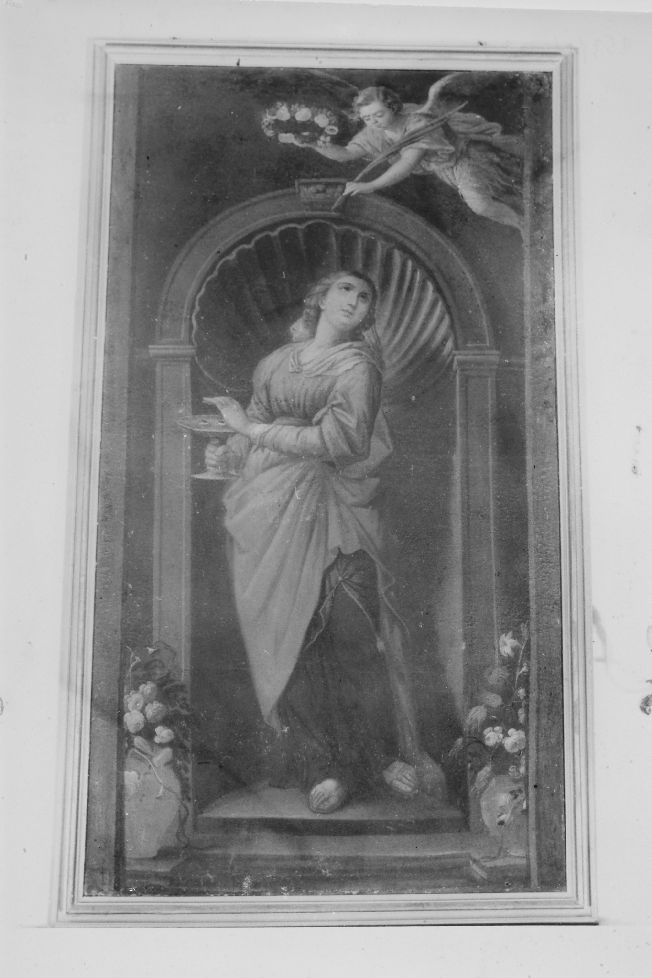 Santa Lucia (dipinto) - ambito Italia meridionale (secc. XVIII/ XIX)
