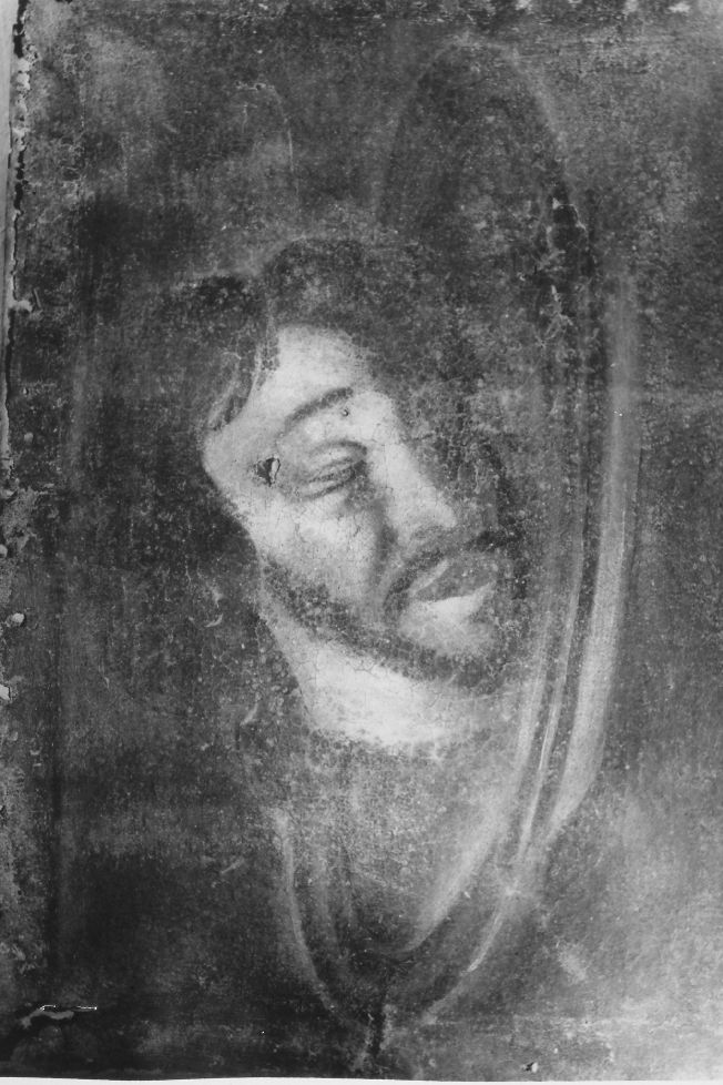 testa di San Giovanni Battista sul piatto (dipinto) - ambito Italia meridionale (secc. XVII/ XVIII)