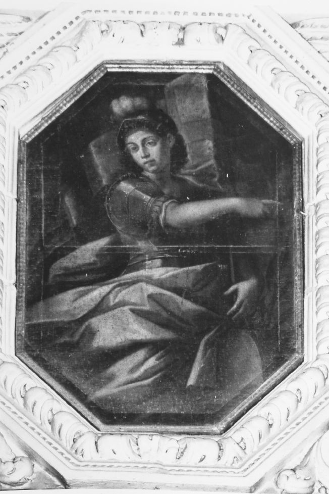 Santa Giovanna d'Arco (dipinto, opera isolata) - ambito pugliese (prima metà sec. XVIII)