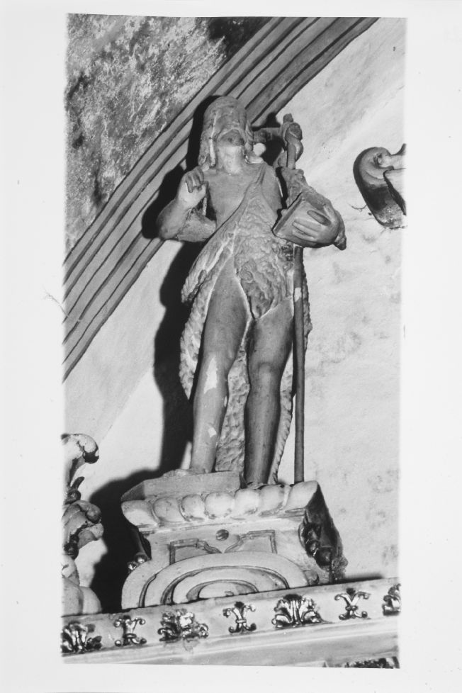 San Giovanni Battista (statua, elemento d'insieme) - ambito leccese (sec. XVIII)