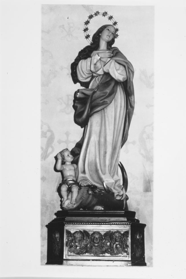 Madonna Immacolata (statua, opera isolata) di Demetz Vincenzo (sec. XX)