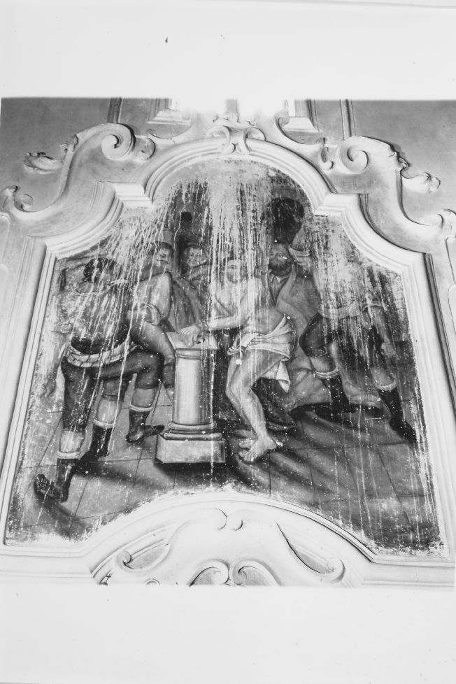 Cristo alla colonna (dipinto, opera isolata) - ambito salentino (sec. XIX)