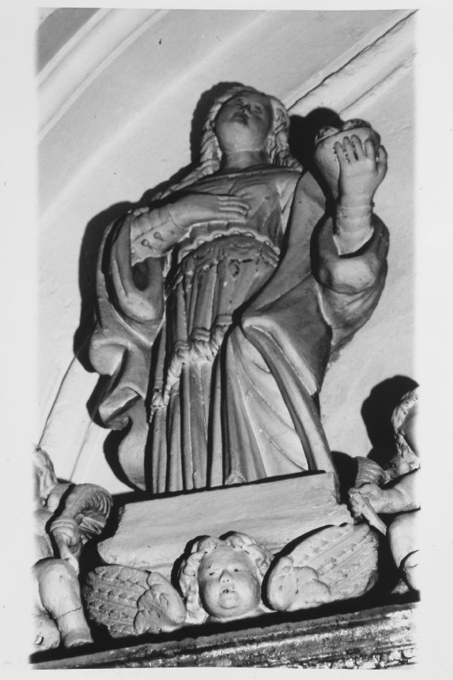 Santa Rosa da Lima (statua, elemento d'insieme) - ambito salentino (sec. XVIII)