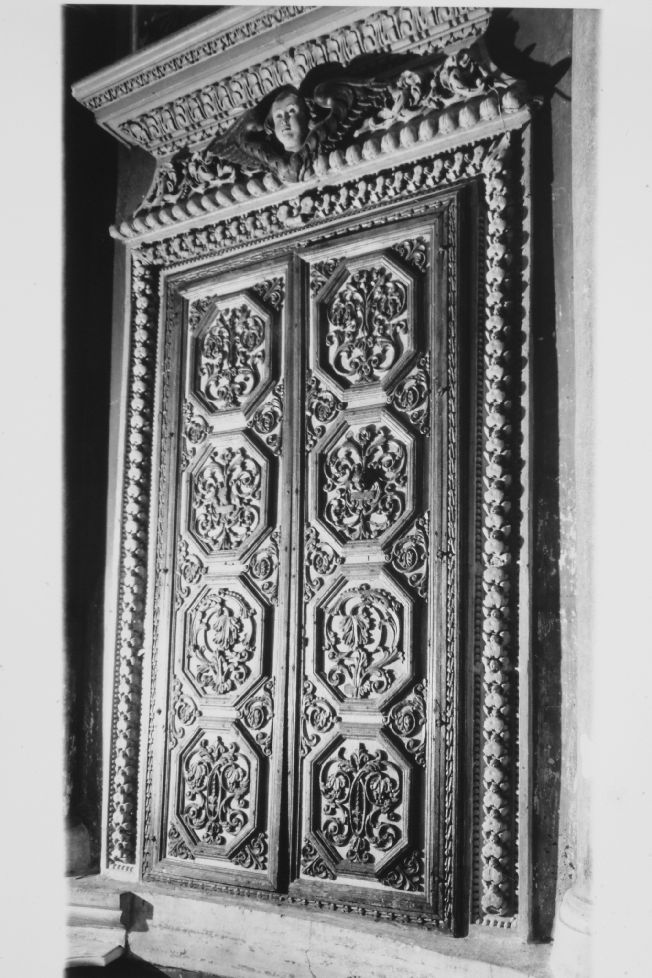 anta di armadio, serie - ambito leccese (sec. XVII)