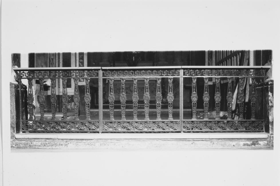 balaustrata, opera isolata - ambito salentino (secc. XIX/ XX)