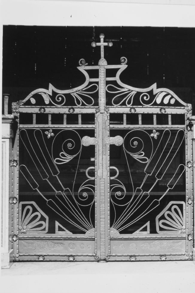 cancello di balaustrata, opera isolata - ambito salentino (primo quarto sec. XX)