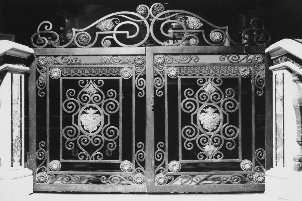 cancello di balaustrata, opera isolata - ambito napoletano (sec. XIX)