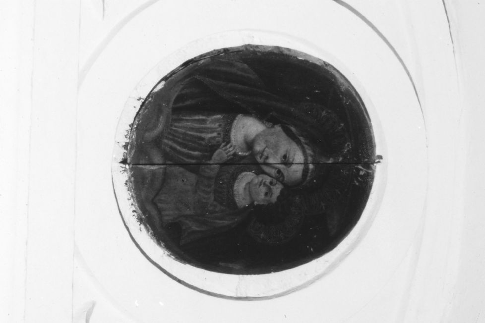 Madonna con Bambino (dipinto, opera isolata) - ambito salentino (prima metà sec. XVII)