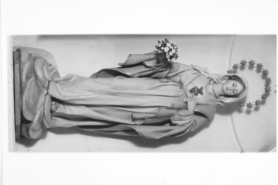 Madonna dei Fiori (statua, opera isolata) - ambito leccese (primo quarto sec. XX)