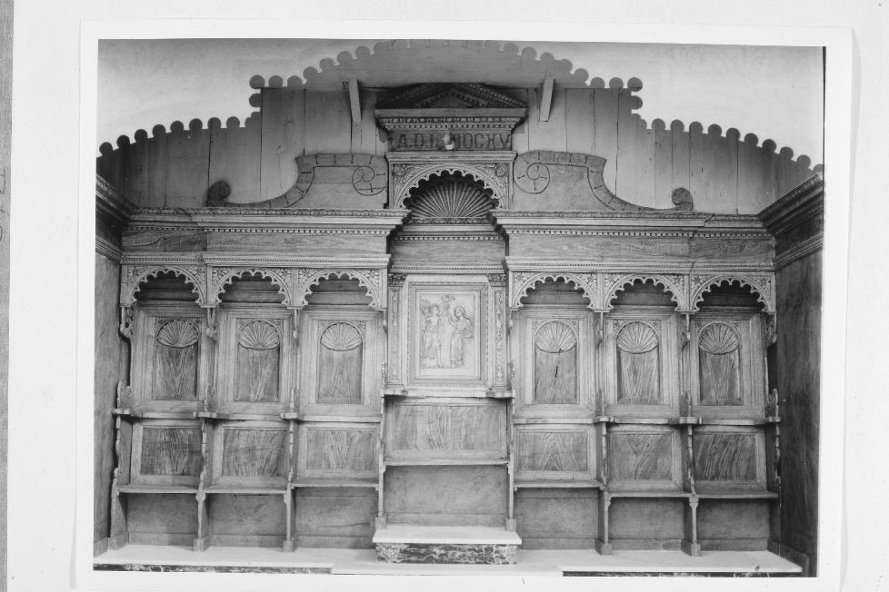 Annunciazione (stalli del coro, opera isolata) - produzione salentina (sec. XVII)