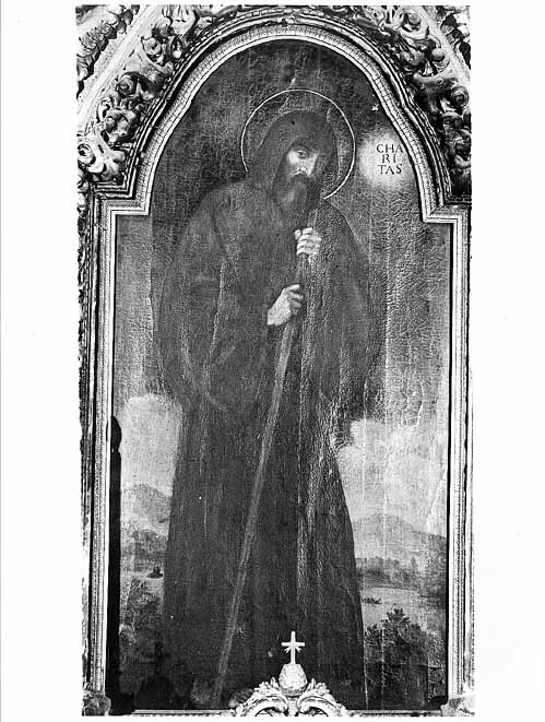 San Francesco di Paola (dipinto) di Coppola Giovanni Andrea (attribuito) (prima metà sec. XVII)