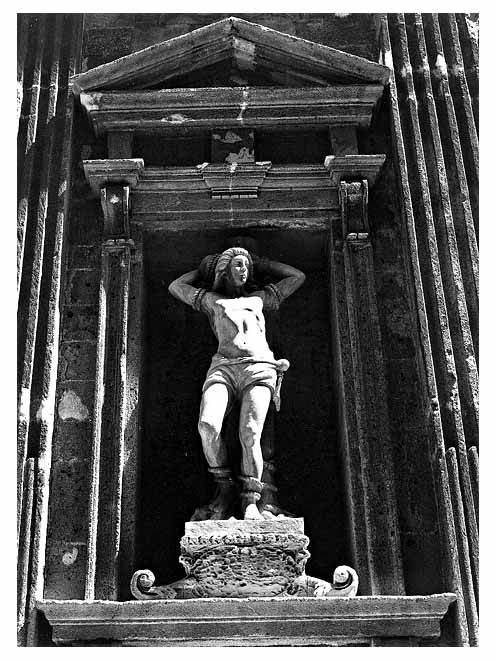 San Sebastiano (statua) - ambito pugliese (sec. XVII)