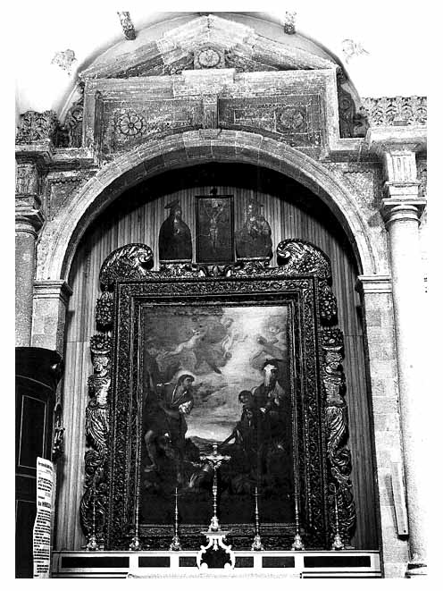 dossale - ambito pugliese (prima metà sec. XVII)