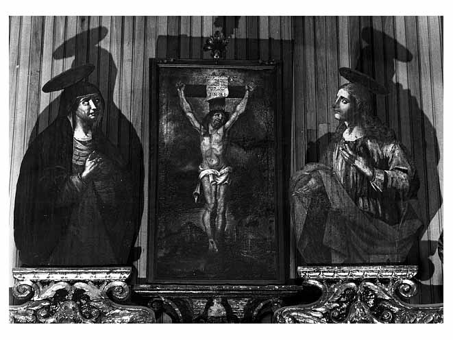 Cristo crocifisso (dipinto) - ambito pugliese (seconda metà sec. XVII)