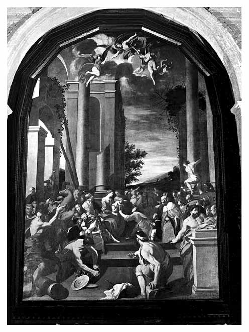 Adorazione dei Re Magi (dipinto) di Coppola Giovanni Andrea (sec. XVII)
