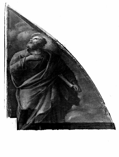 San Mattia apostolo (?) (dipinto) di Malinconico Carlo (prima metà sec. XVIII)