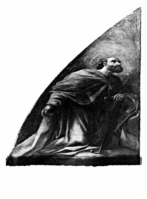 San Tommaso apostolo (dipinto) di Malinconico Carlo (prima metà sec. XVIII)
