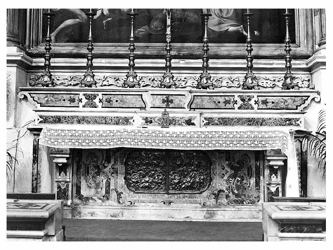 altare - ambito Italia meridionale (sec. XVIII)