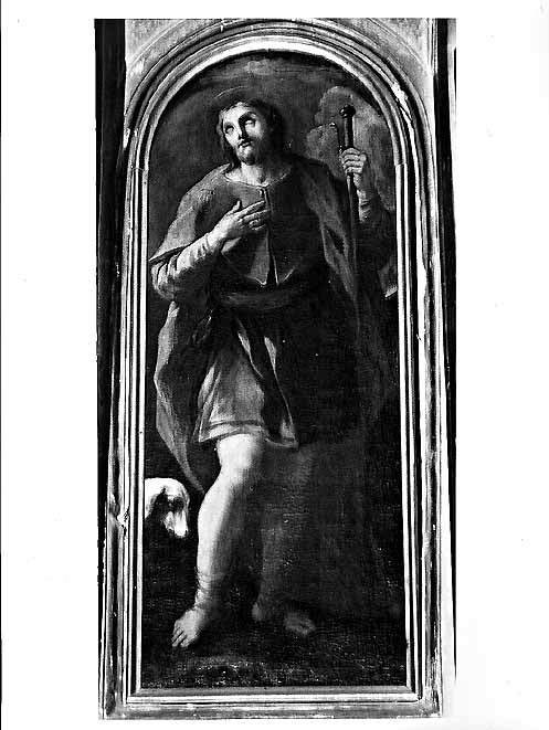 San Rocco (dipinto) di Malinconico Nicola (bottega) (sec. XVIII)