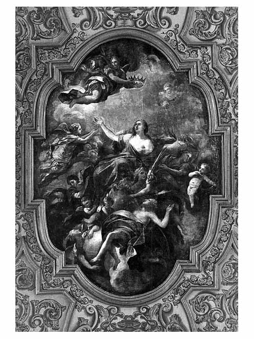gloria di Sant'Agata (dipinto) di Malinconico Nicola (sec. XVIII)