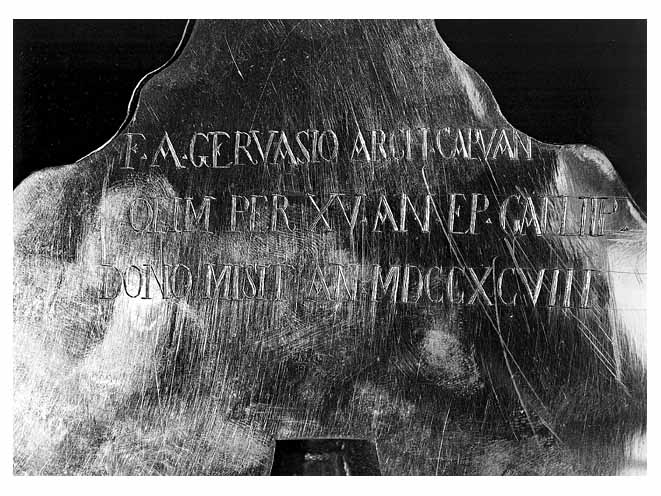 reliquiario - a ostensorio - manifattura napoletana (sec. XVIII)