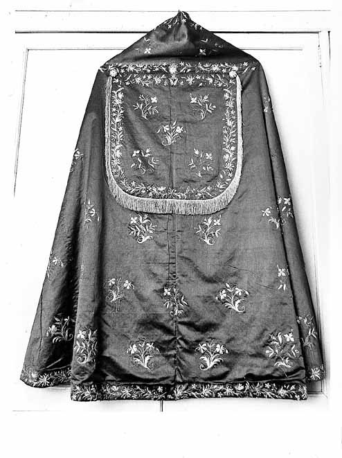 piviale - manifattura napoletana (fine/inizio secc. XVIII/ XIX)