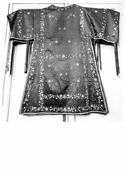 tunicella - manifattura napoletana (fine/inizio secc. XVIII/ XIX)