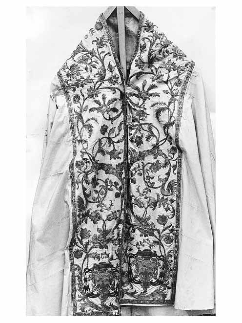 piviale - manifattura napoletana (sec. XVIII)