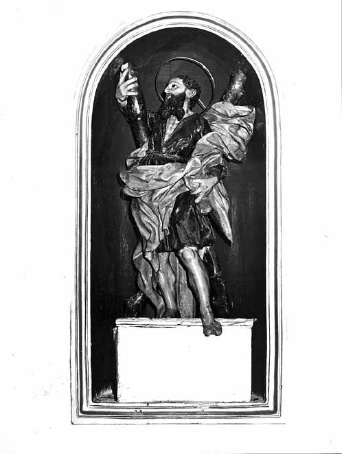 Sant'Andrea (statua) - ambito Italia meridionale (sec. XVIII)