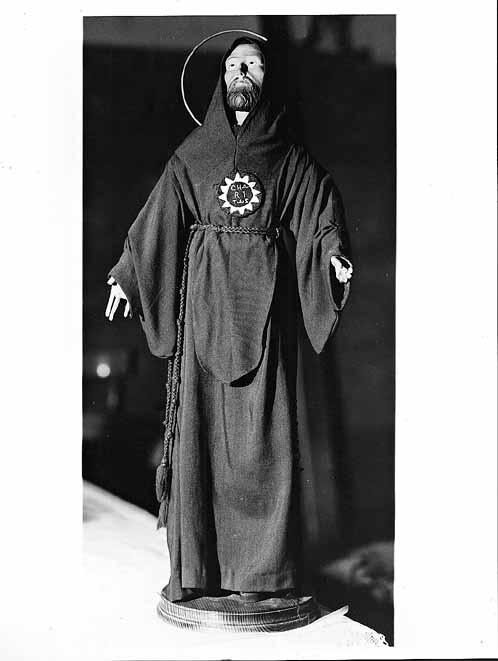 San Francesco di Paola (statua) - ambito pugliese (sec. XIX)