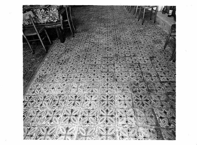 pavimento - ambito pugliese (sec. XVIII)