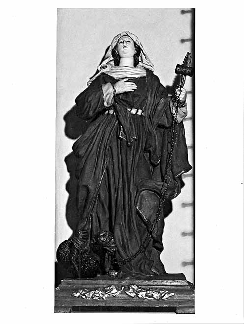 Santa Marina (statua) - produzione leccese (sec. XIX)