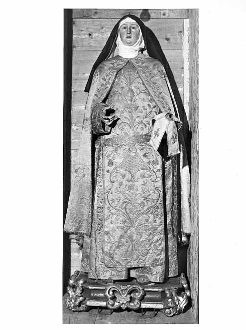 Santa Chiara (statua) - manifattura Italia meridionale (sec. XVIII)