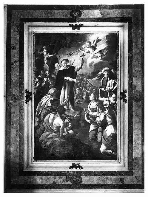 San Vincenzo Ferrer predica nelle Indie (dipinto) - ambito salentino (prima metà sec. XVIII)