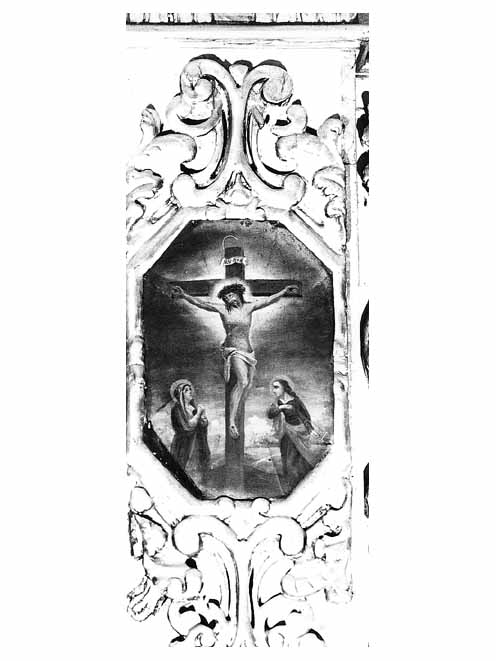 Crocifissione (dipinto) - ambito salentino (sec. XVIII)