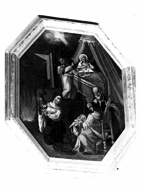 nascita di Maria Vergine (dipinto) - ambito salentino (sec. XVIII)