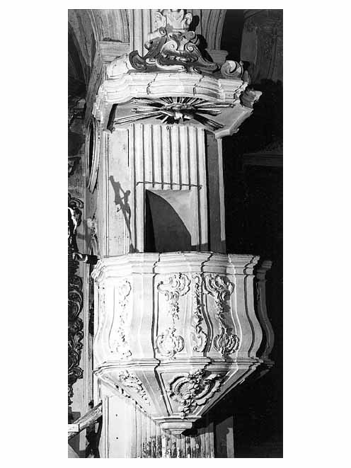 pulpito - ambito pugliese (inizio sec. XVIII)