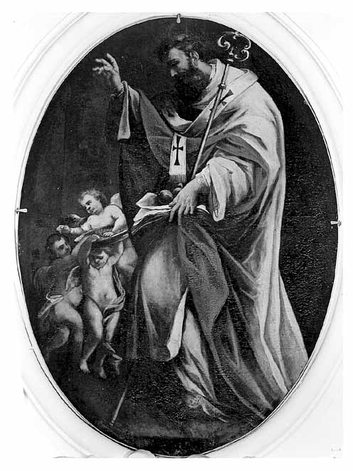 San Nicola di Bari (dipinto) di Riccio Liborio (sec. XVIII)