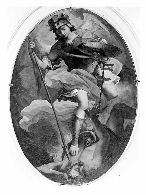 San Michele Arcangelo (dipinto) di Riccio Liborio (sec. XVIII)