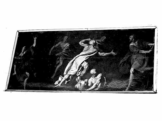 Duellanti (dipinto) di Coppola Giovanni Andrea (metà sec. XVII)