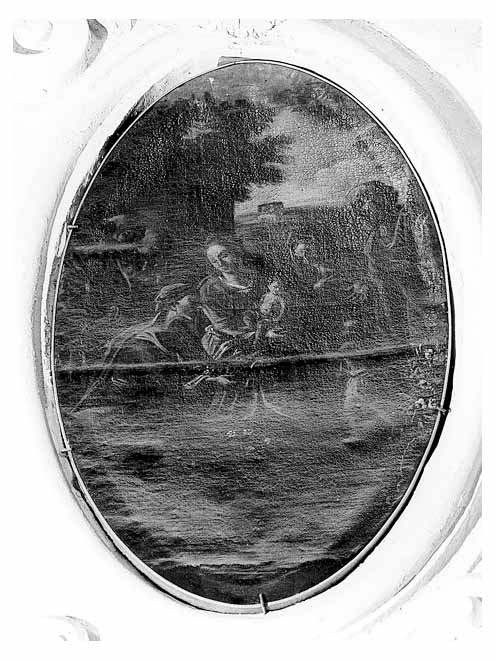 Sacra Famiglia (dipinto) di Riccio Liborio (sec. XVIII)