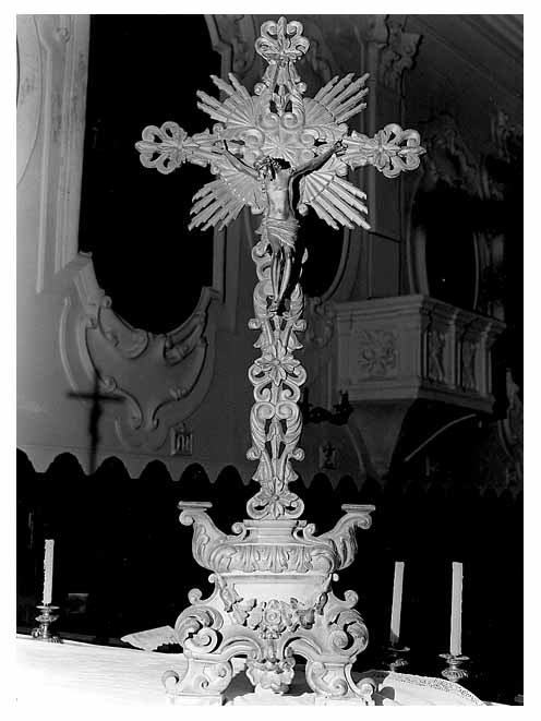croce d'altare - ambito Italia meridionale (sec. XVIII)