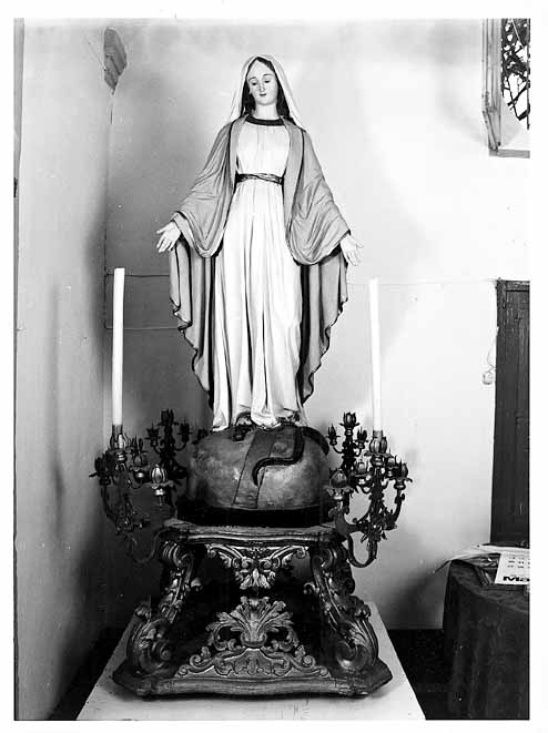 Madonna Immacolata (statua) - ambito salentino (secondo quarto sec. XX)
