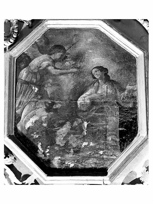 annunciazione (dipinto) - ambito salentino (seconda metà sec. XVII)